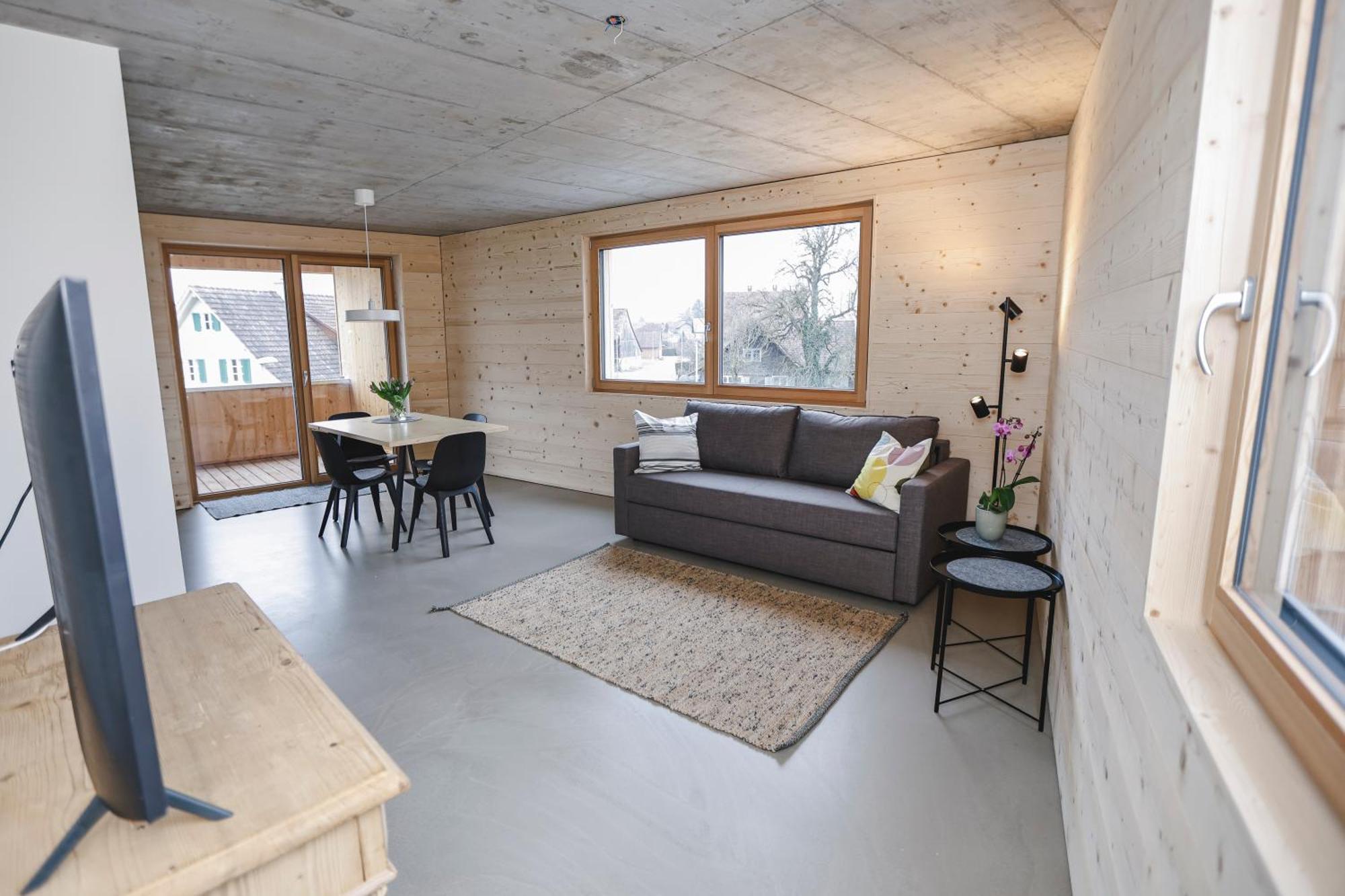 Boutique Apartments Lustenau Nachhaltige Kuehlung Ueber Erdsonde Und Fussbodenkuehlung Quarto foto