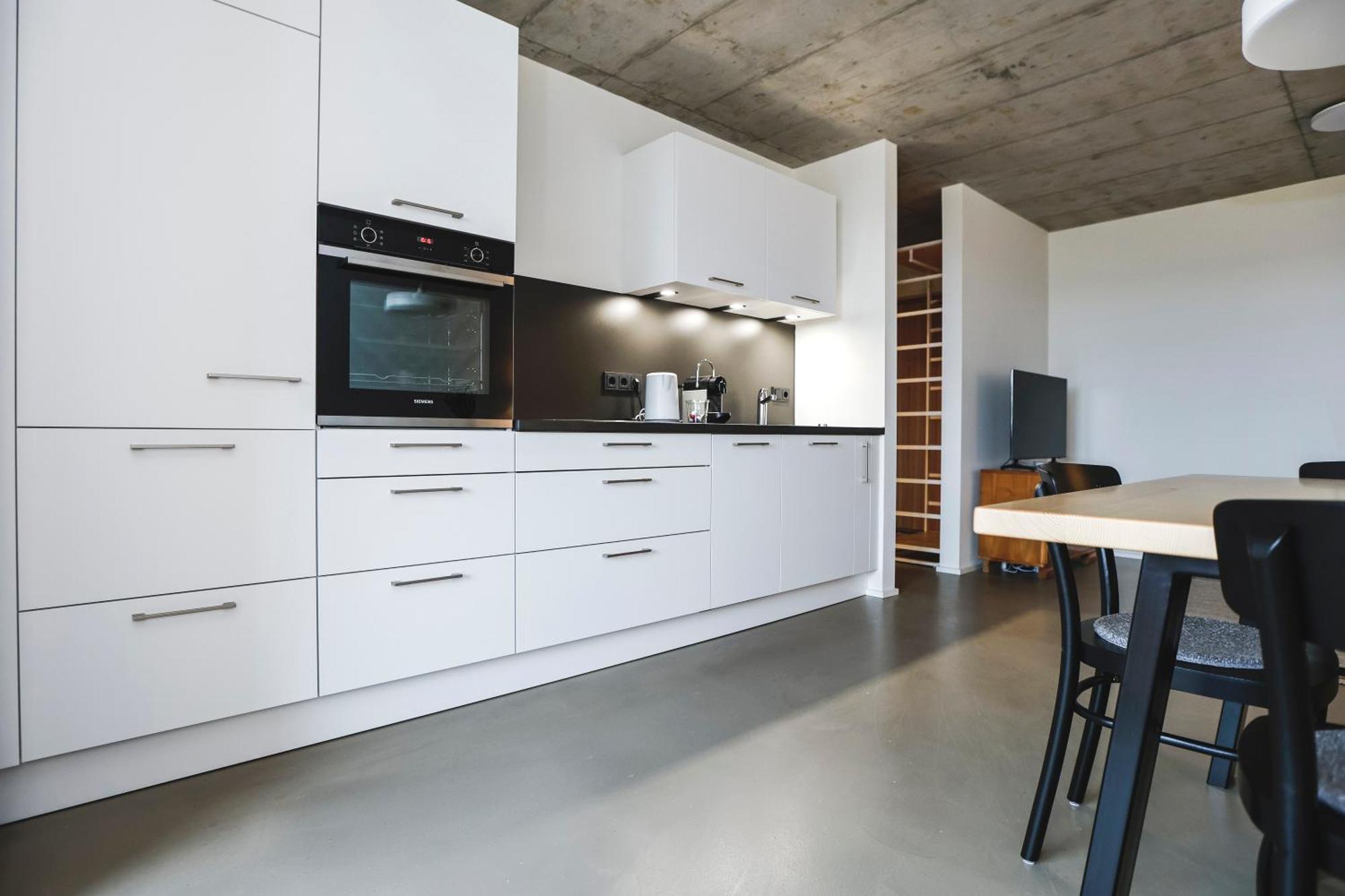 Boutique Apartments Lustenau Nachhaltige Kuehlung Ueber Erdsonde Und Fussbodenkuehlung Quarto foto