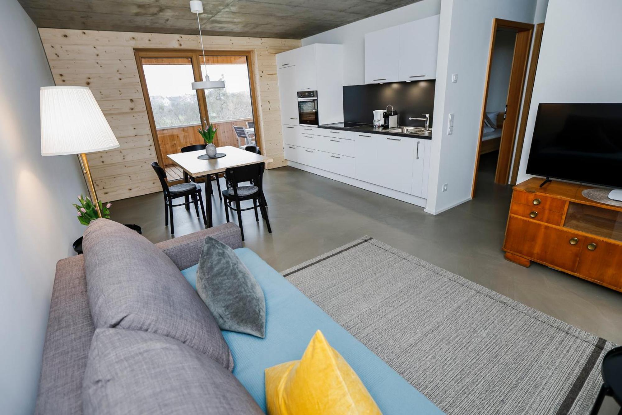 Boutique Apartments Lustenau Nachhaltige Kuehlung Ueber Erdsonde Und Fussbodenkuehlung Quarto foto