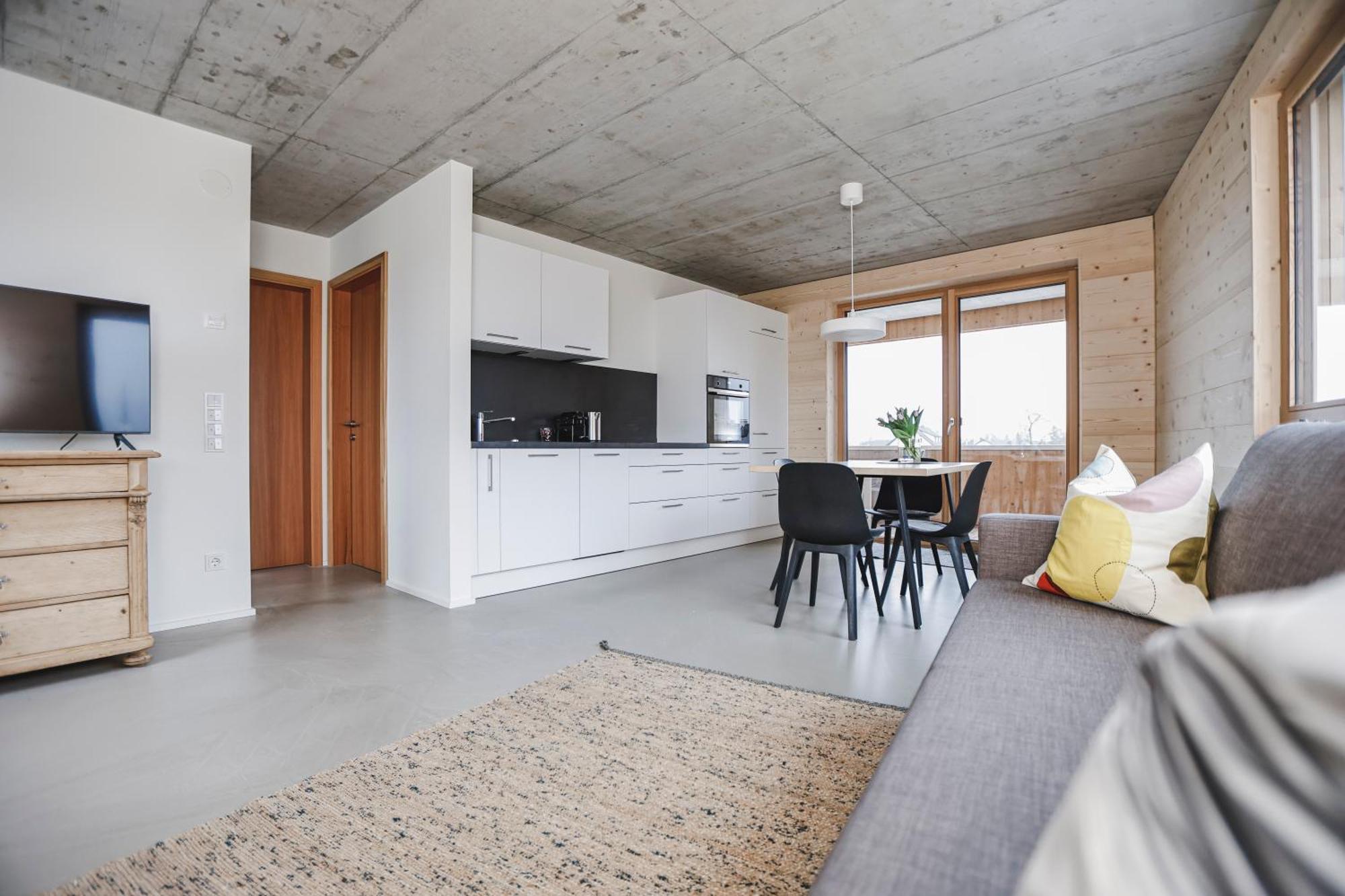Boutique Apartments Lustenau Nachhaltige Kuehlung Ueber Erdsonde Und Fussbodenkuehlung Quarto foto