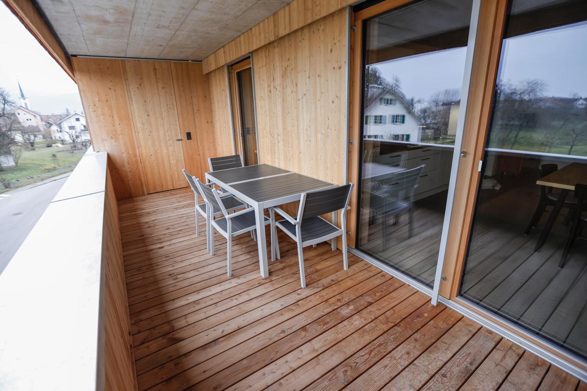 Boutique Apartments Lustenau Nachhaltige Kuehlung Ueber Erdsonde Und Fussbodenkuehlung Quarto foto