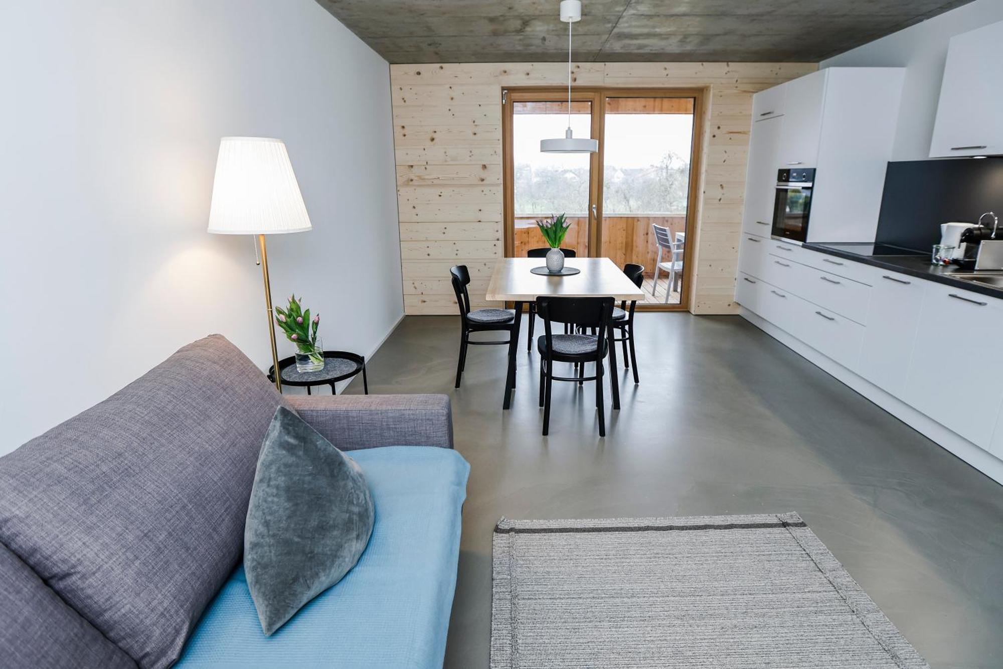 Boutique Apartments Lustenau Nachhaltige Kuehlung Ueber Erdsonde Und Fussbodenkuehlung Quarto foto